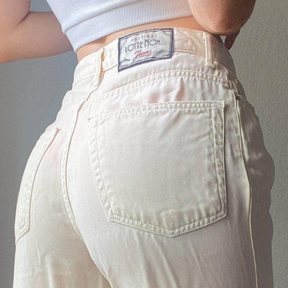 Votre Nom tan jeans - Picture 9 of 10